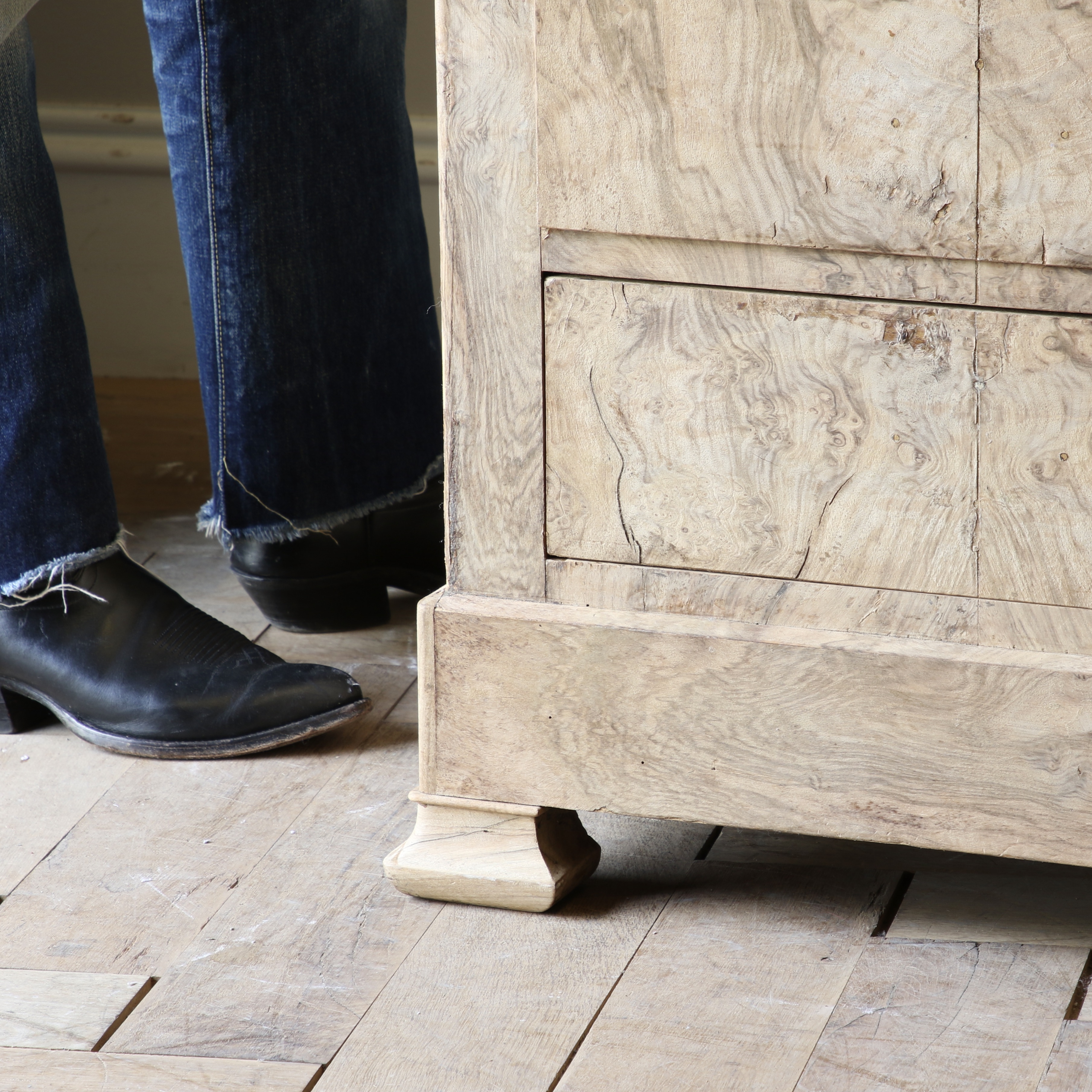 Bleached Louis Philippe Commode